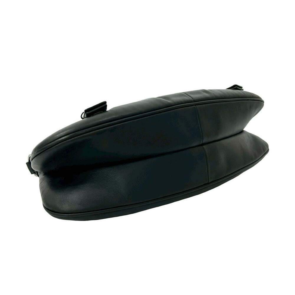 CHRISTIAN DIOR Black Leather Shoulder Bag - Picture 7 of 10